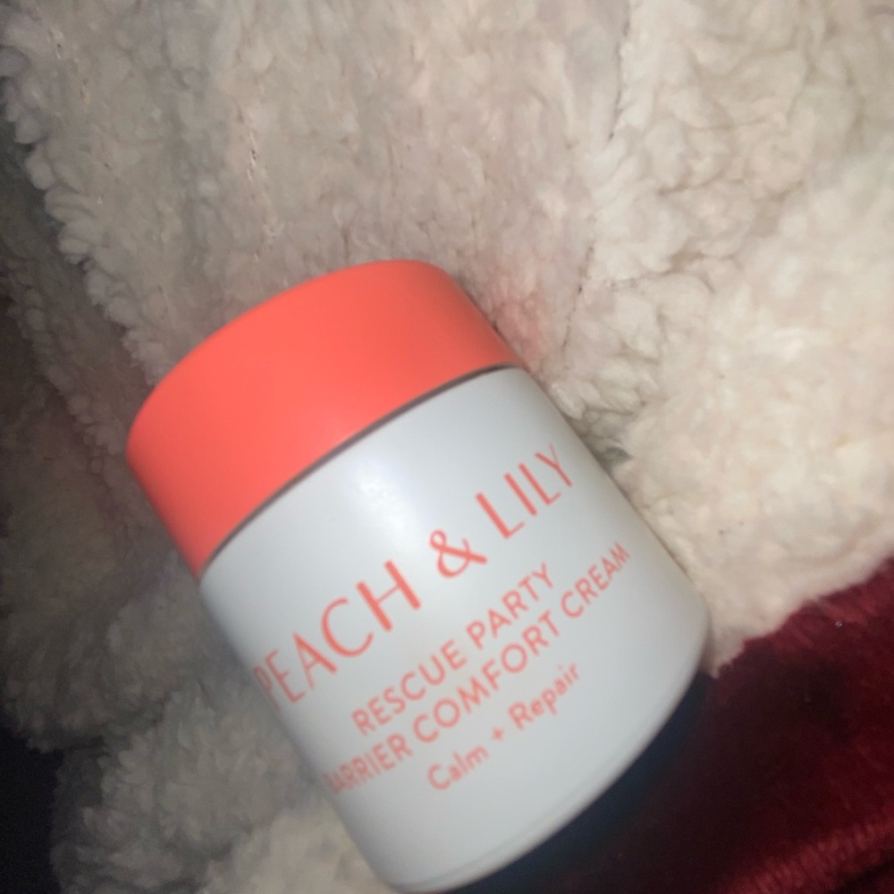 Peach & lily rescue party barrier comfort cream